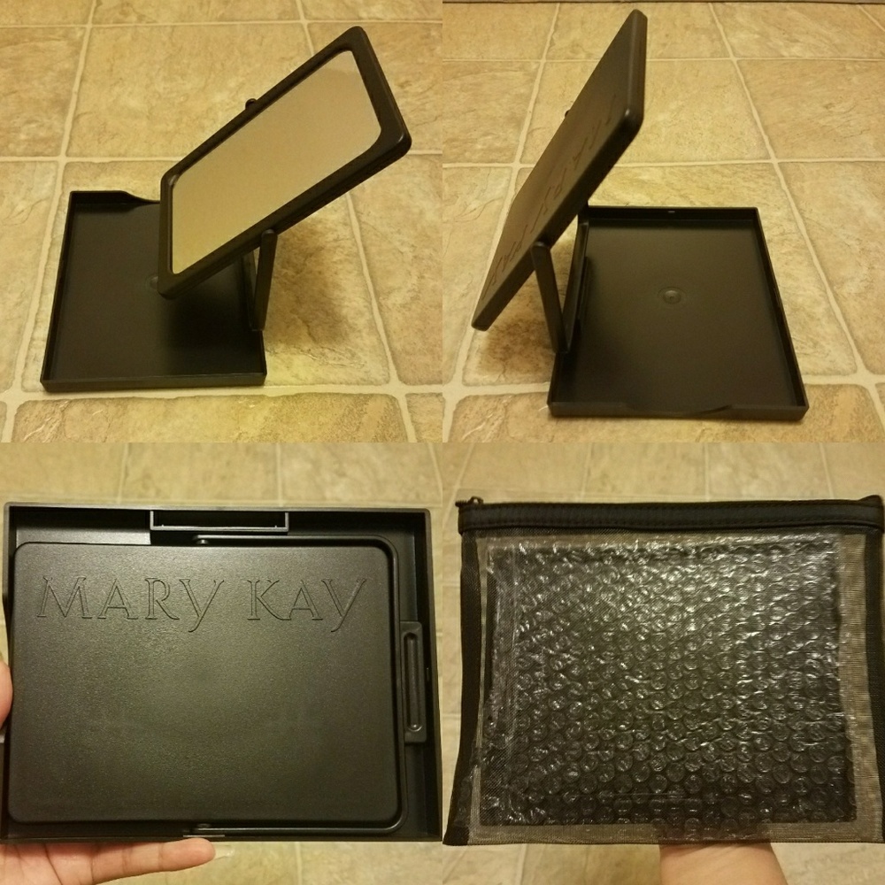 Travel makeup mirror